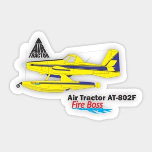 Air Tractor AT802F Fire Boss Sticker